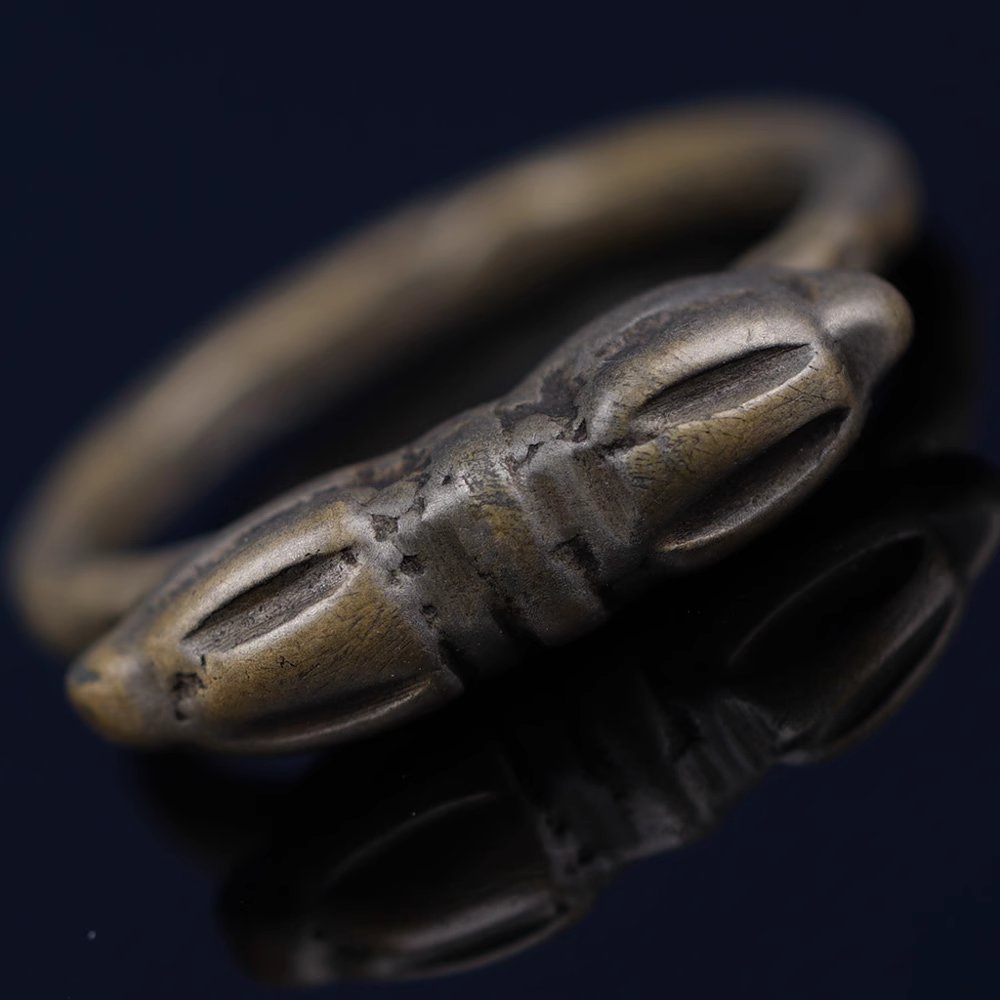 Old Tibetan Vajra Dorje Ring