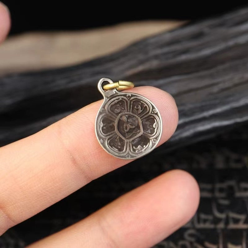 Vintage Tibetan Wishing Pendant