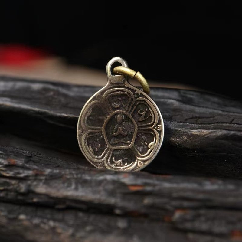 Vintage Tibetan Wishing Pendant
