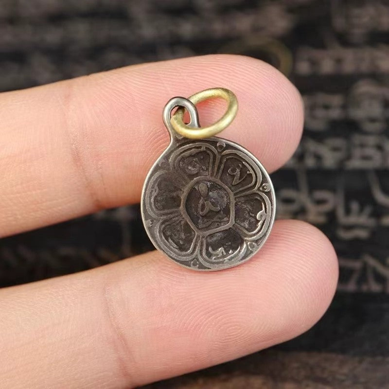 Vintage Tibetan Wishing Pendant