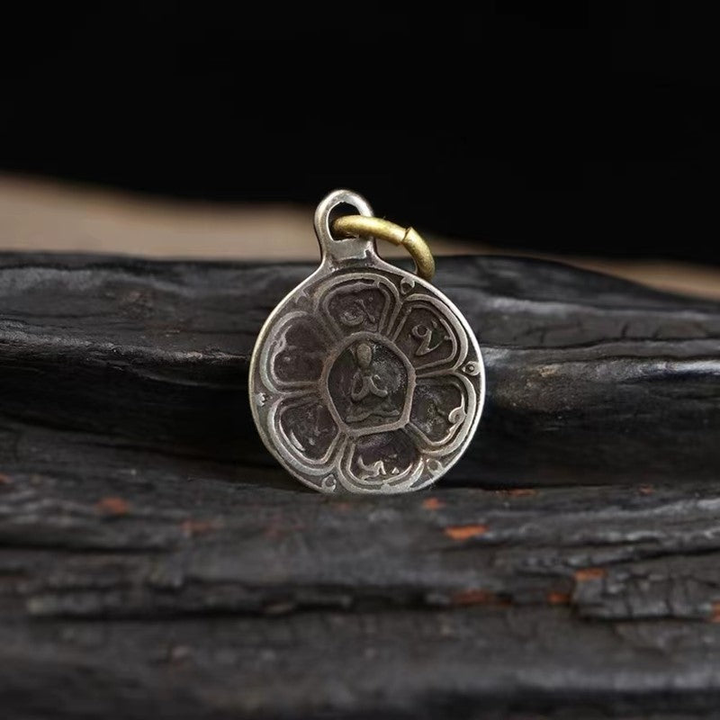 Vintage Tibetan Wishing Pendant