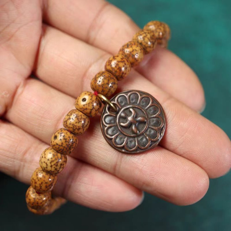 Vintage Tibetan Yamataka Copper Sigil