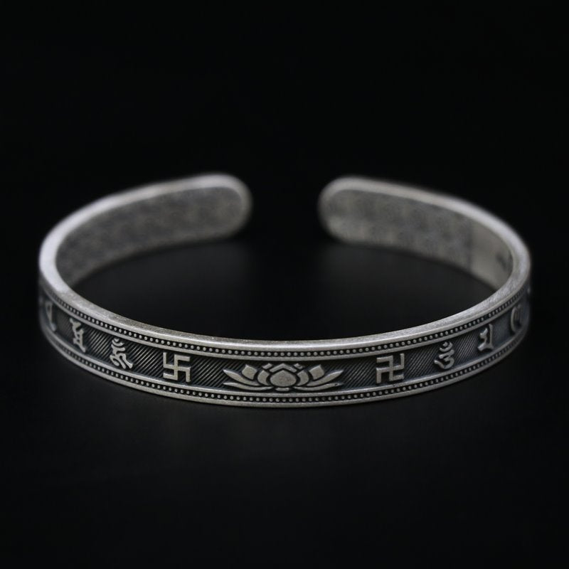 Om Mani Padme Hum Mantra Feng Shui Bracelet