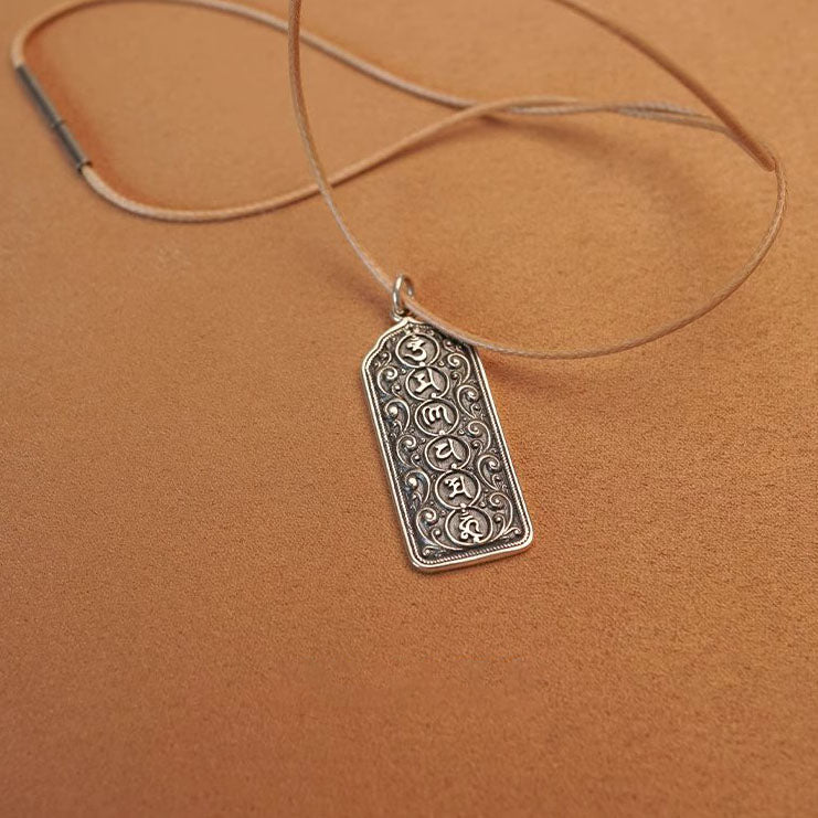 Om Mani Padme Hum Mantra Pendant