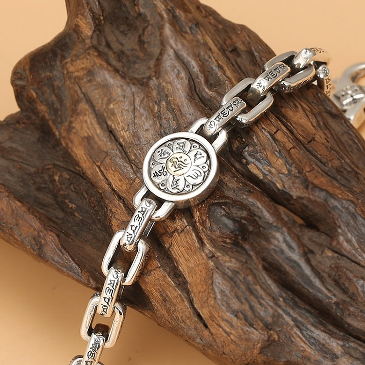 Om Mani Padme Hum Mens Power Bracelet