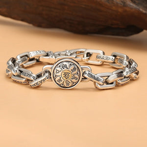 Om Mani Padme Hum Mens Power Bracelet