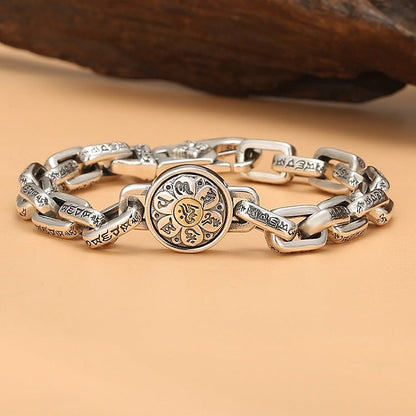 Om Mani Padme Hum Mens Power Bracelet