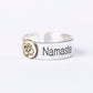 Om Namaste Ring