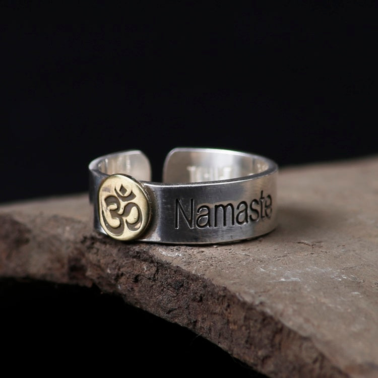 Om Namaste Ring