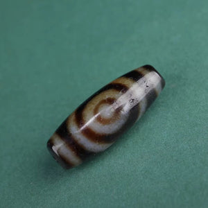 Origin of Intuition Amulet 2 Eye Dzi Bead