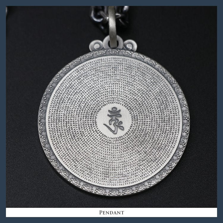 Framed Surangama Sutra Pendant