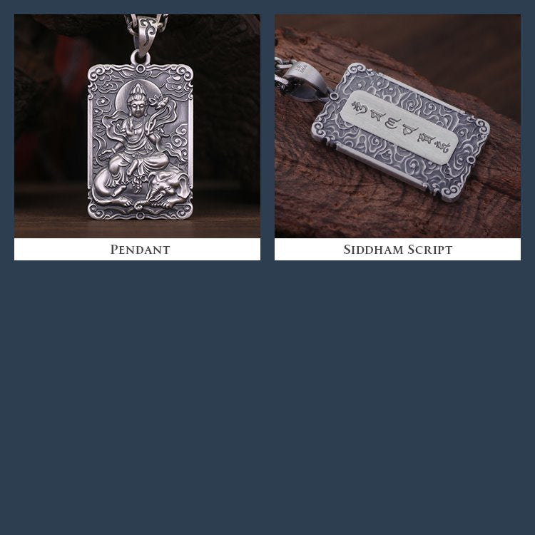 Framed Authentic Buddha Pendant