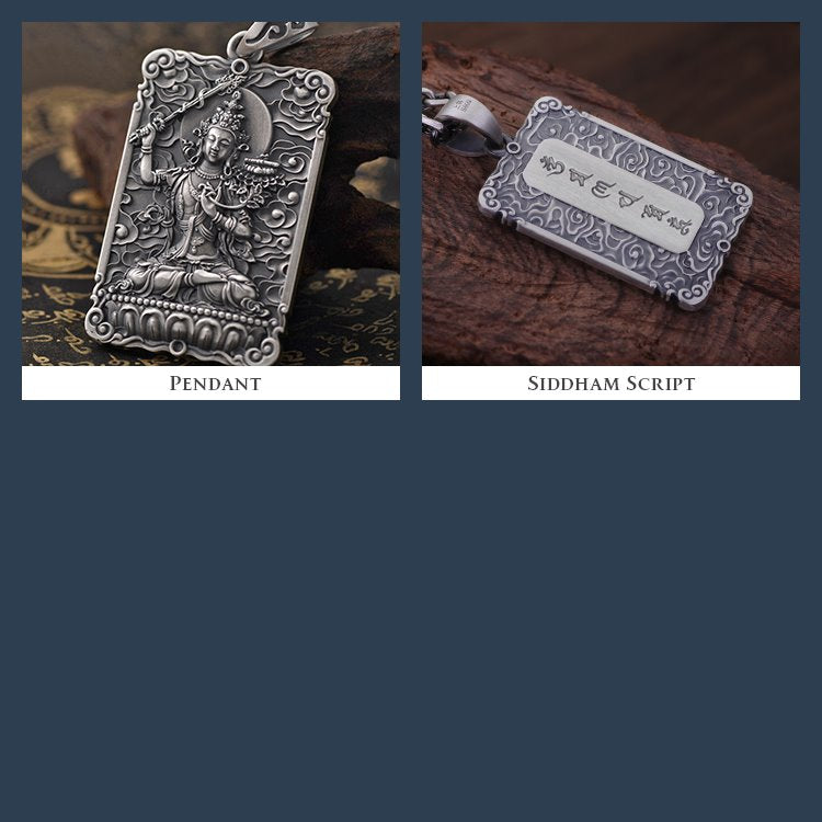 Framed Perfected Wisdom Manjushri Pendant