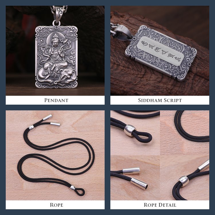 Framed Authentic Buddha Pendant