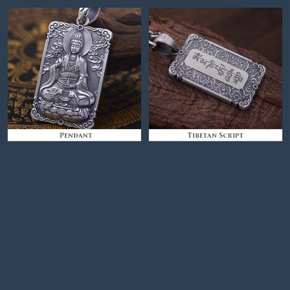 Framed Life Force Quan Yin Necklace