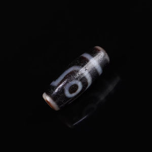 Perfecting Twofold Merit Talisman 2 Eye Dzi Bead