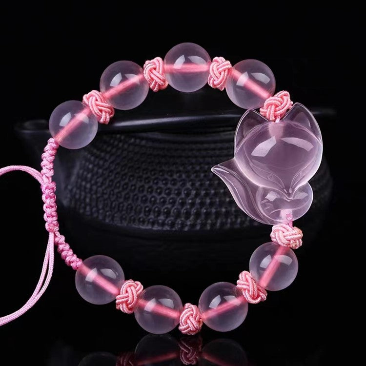 Pink Crystal Inari Bracelet