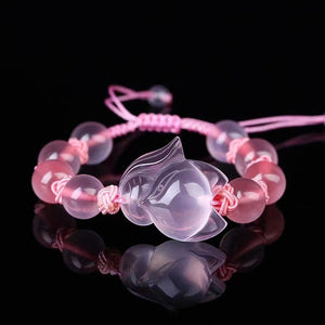 Pink Crystal Inari Bracelet