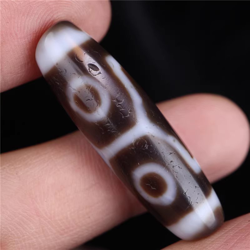 Purification of the Four Elements Talisman 4 Eye Dzi Bead