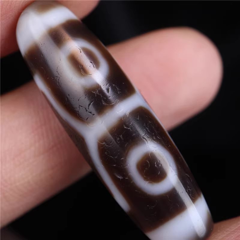 Purification of the Four Elements Talisman 4 Eye Dzi Bead