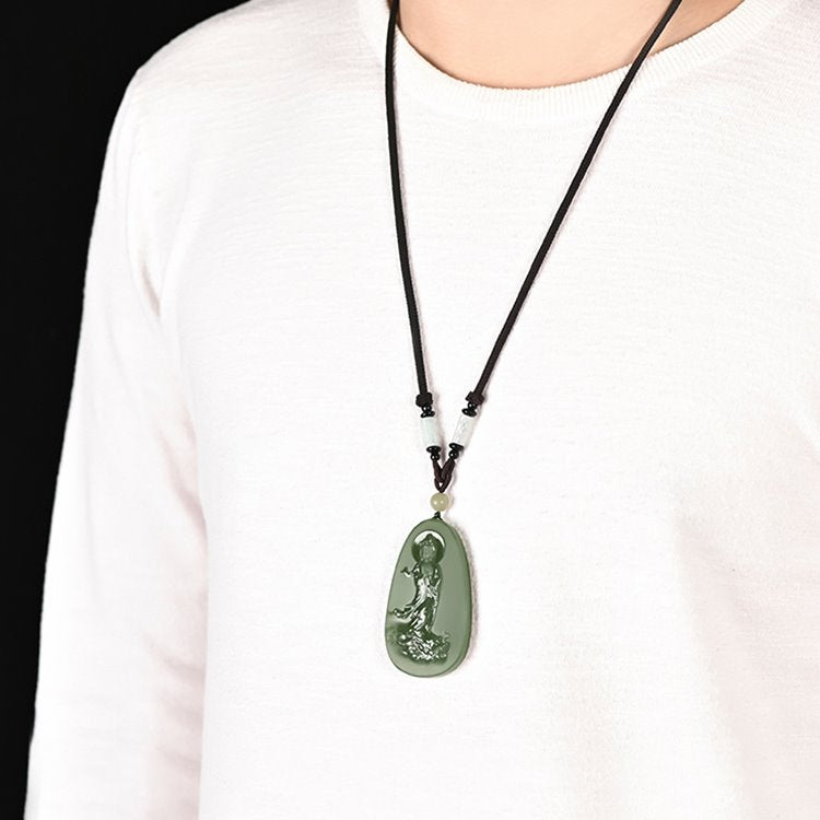 Quan Yin Jade Pendant