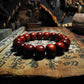 Red Sandalwood Wrist Mala