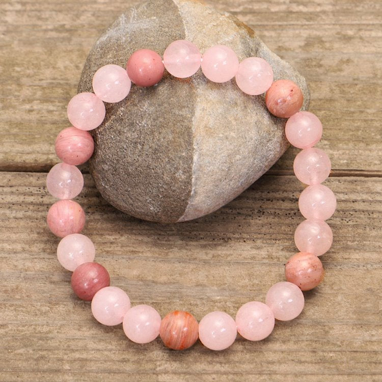 Rose Quartz 108 Mala Beads