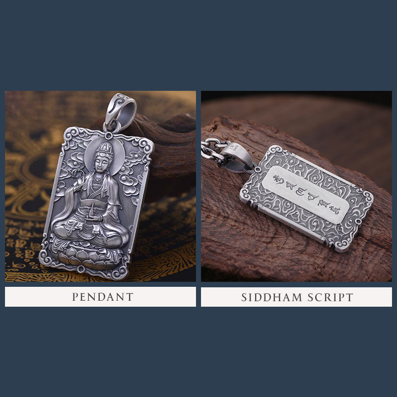 Framed Life Force Quan Yin Necklace