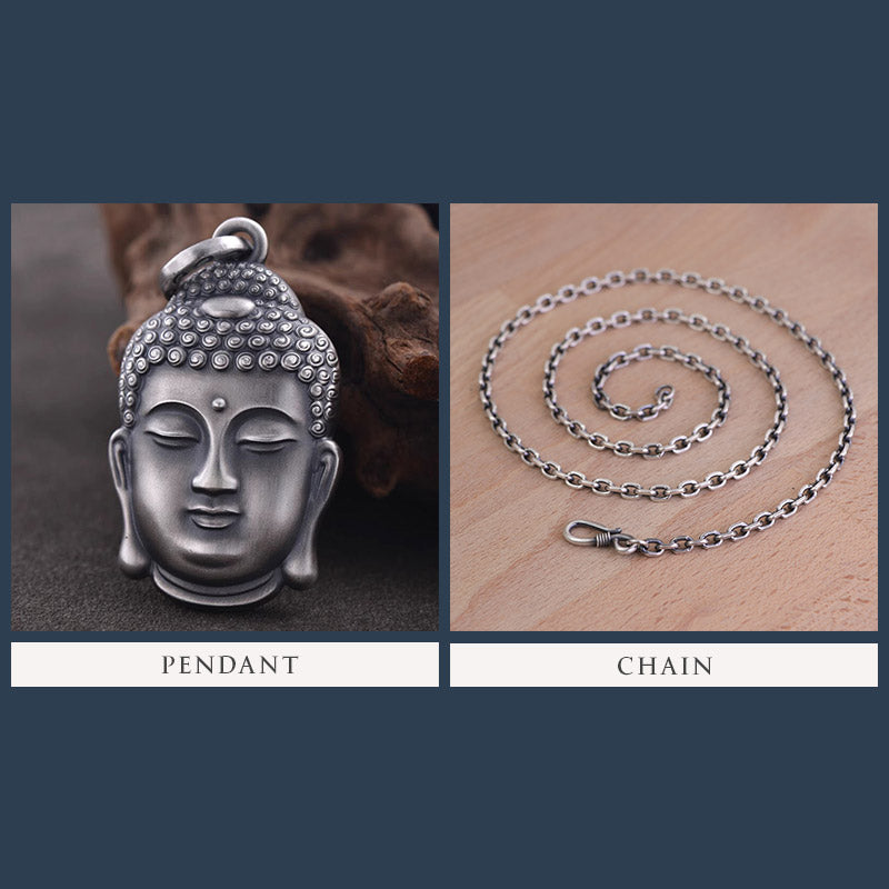 Framed Buddha Charm Pendant