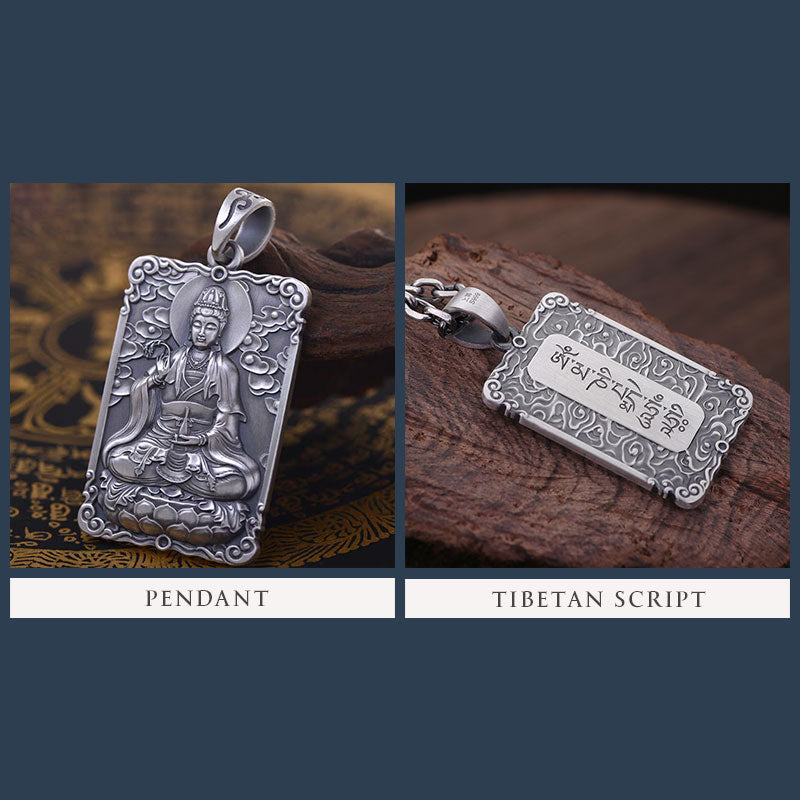 Framed Life Force Quan Yin Necklace