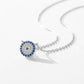 Silver Evil Eye Necklace