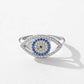 Silver Evil Eye Ring