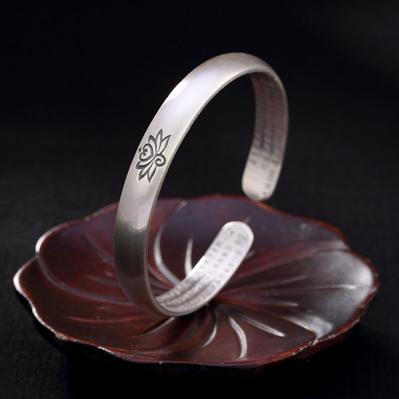 Simple Lotus Cuff-Bracelet-Mantrapiece