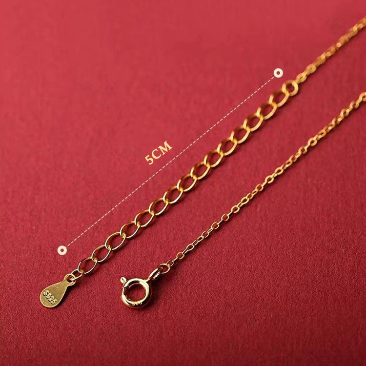 Small Light Green Buddha Necklace