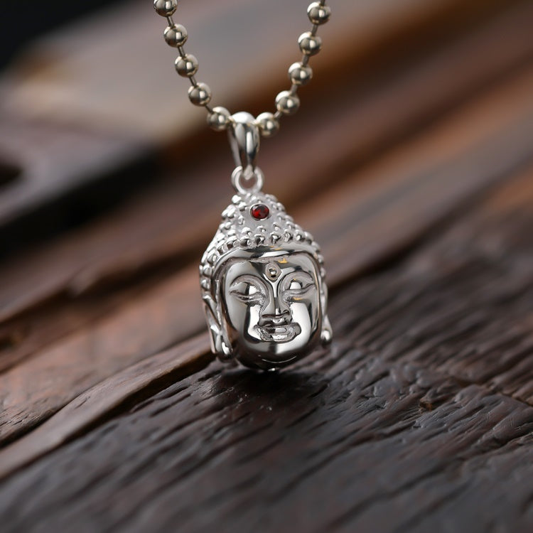 Sterling Silver Buddha Pendant