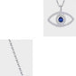 Sterling Silver Evil Eye Necklace