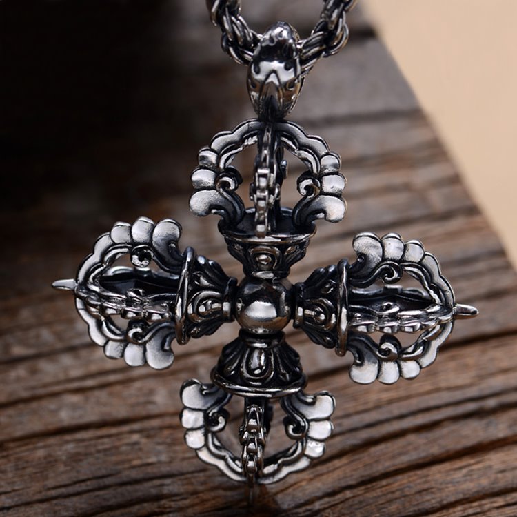 Double Vajra Pendant