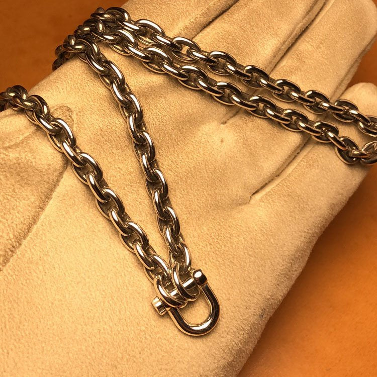 Thick Cable Chain Necklace Connector Link Clasp