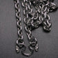 Thick Cable Chain Necklace Dharma M-Hook Clasp