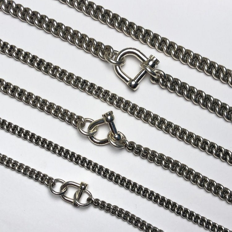 Thick Curb Chain Necklace Connector Link Clasp