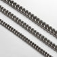 Thick Curb Chain Necklace Dharma M-Hook Clasp