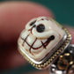 Old Tibet Mammoth Tusk Ivory Skull Ring