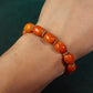 Tibetan Beeswax Amber Wrist Mala Beads