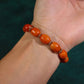 Tibetan Beeswax Amber Wrist Mala Beads