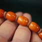 Tibetan Beeswax Amber Wrist Mala Beads