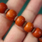 Tibetan Beeswax Amber Wrist Mala