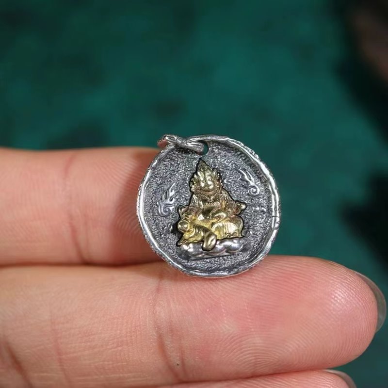 Tibetan Cai Shen Pendant-Mantrapiece