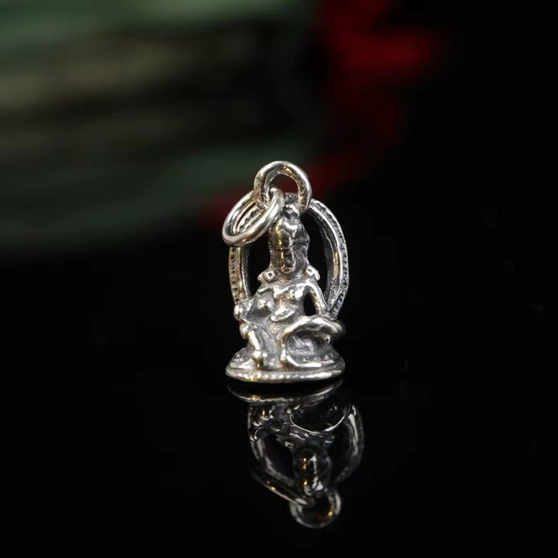 Tibetan Caishen Pendant-Mantrapiece