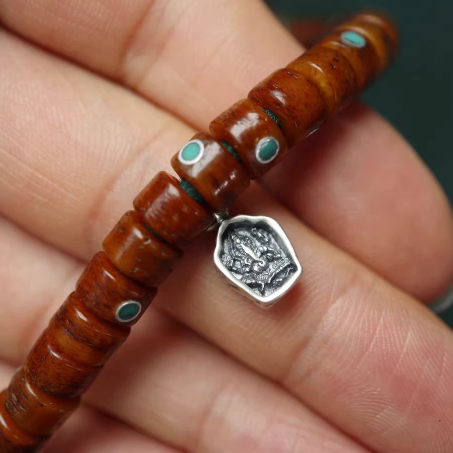 Tibetan Ganesh Bracelet Charm