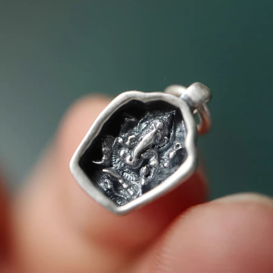 Tibetan Ganesh Bracelet Charm